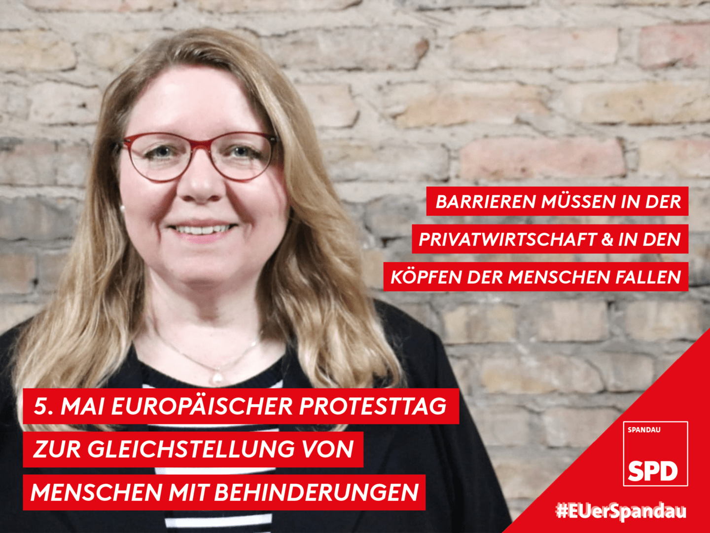 PROTESTTAG ZUR GLEICHSTELLUNG FÜR MENSCHEN MIT BEHINDERUNG 1