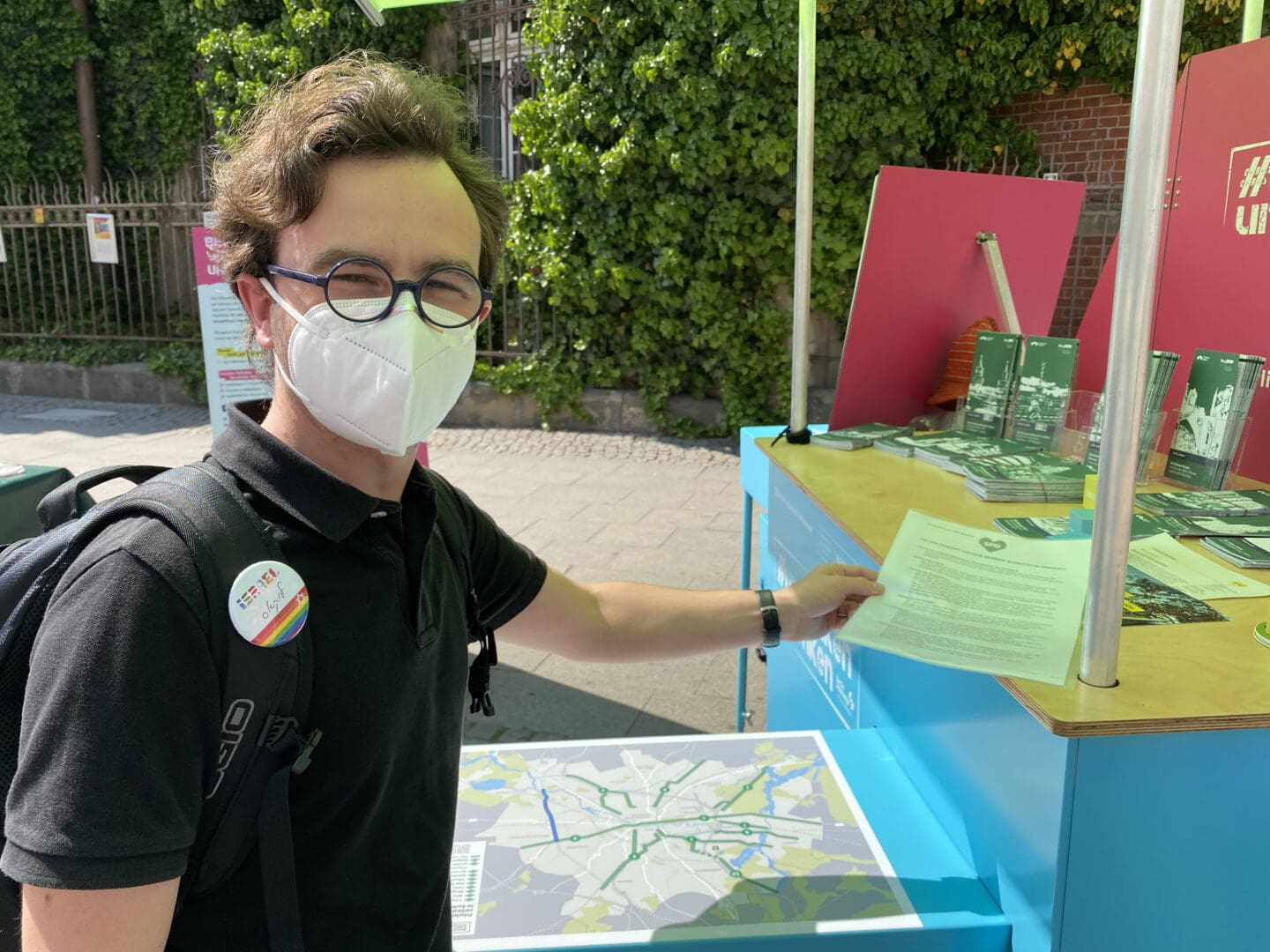 AK Mobilität der SPD Spandau übergibt Forderungen an die Senatsverwaltung für Verkehr 1